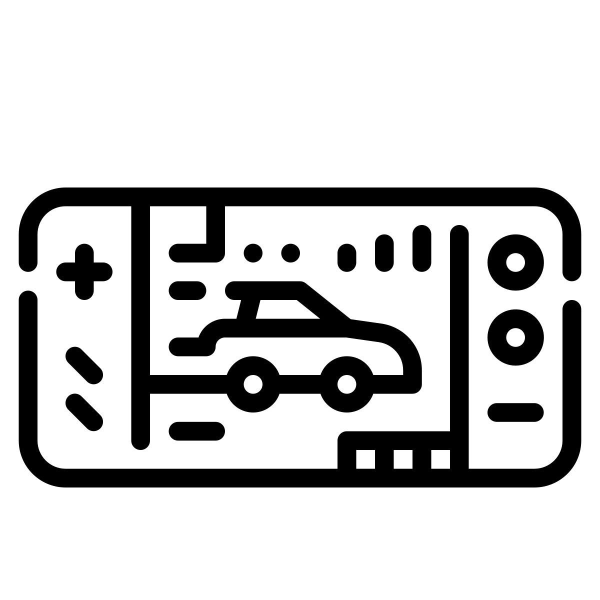 portable video game console icon