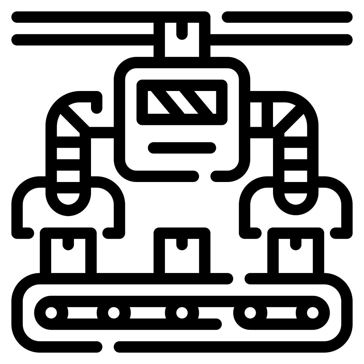 robot arm icon