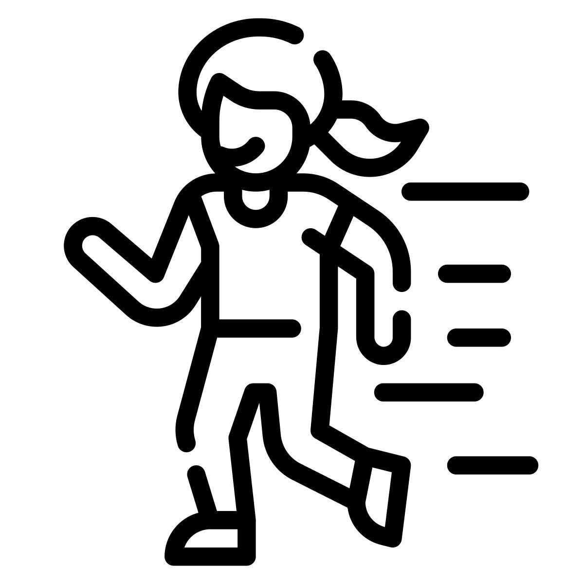 running icon