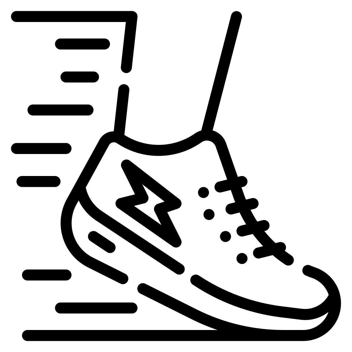 running shoe icon