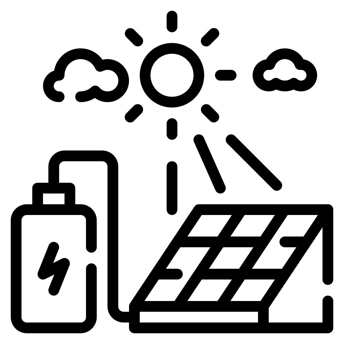 solar cell icon
