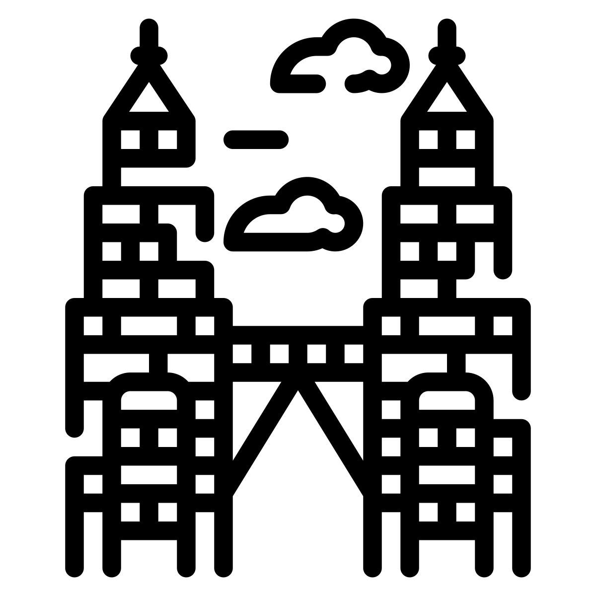twin towers icon
