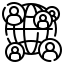 external community-communication-wanicon-lineal-wanicon icon