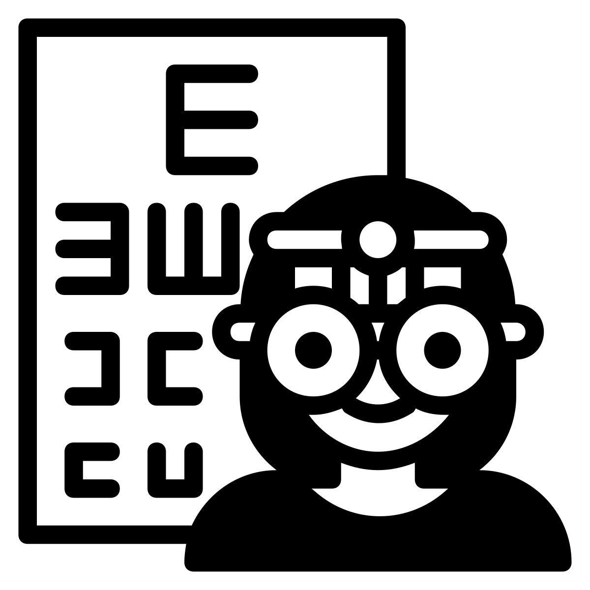 eye exam icon