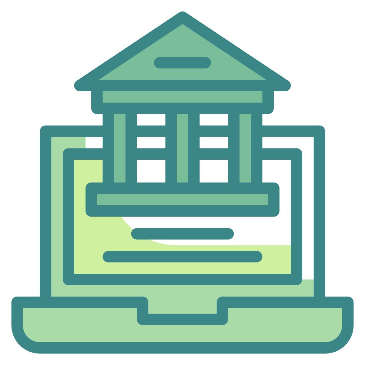 servizi bancari online icon