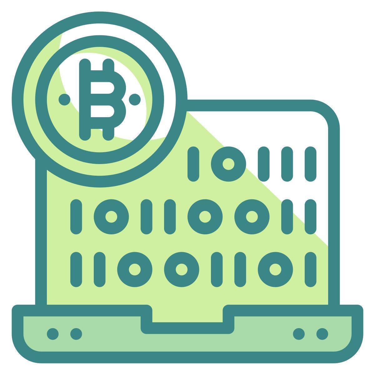 binary code icon