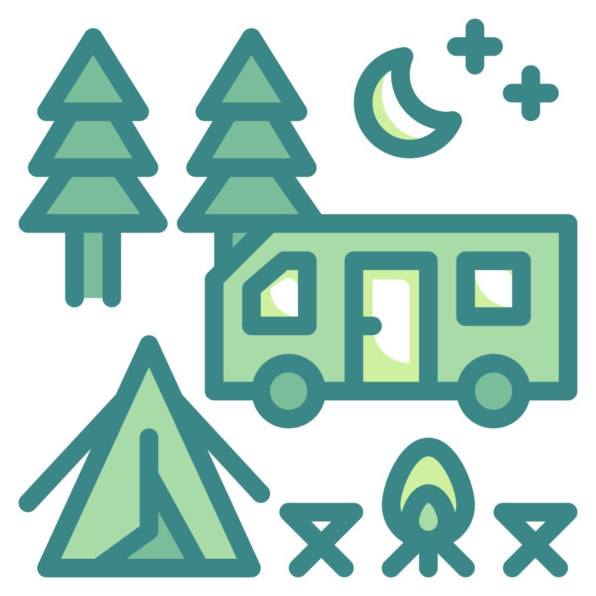 tente classique icon