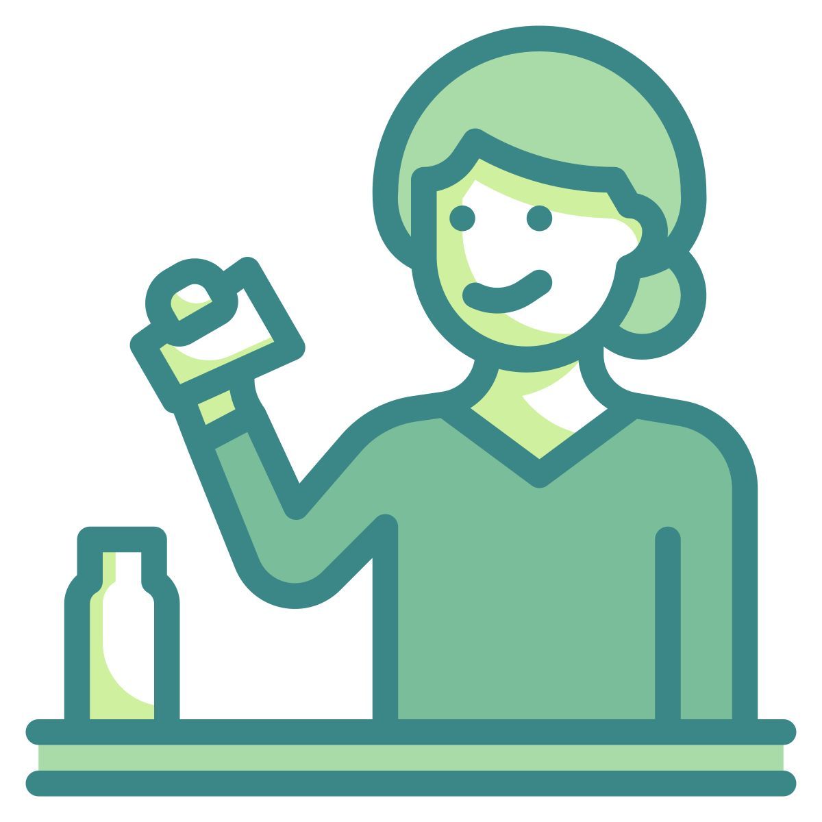 drinking water icon