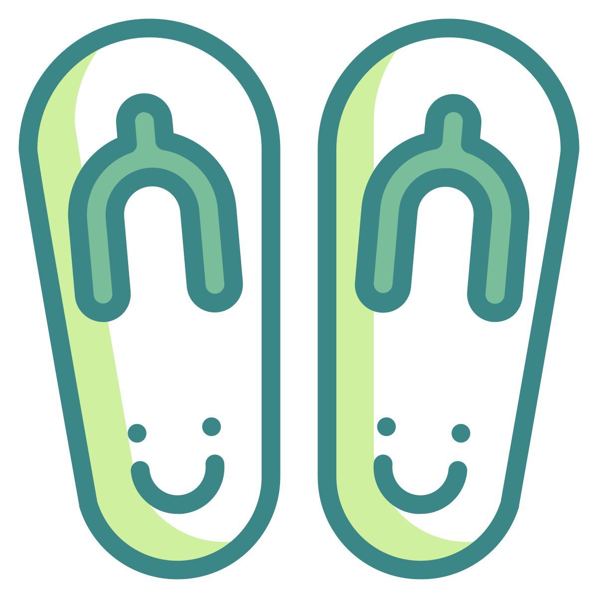 flip flop icon