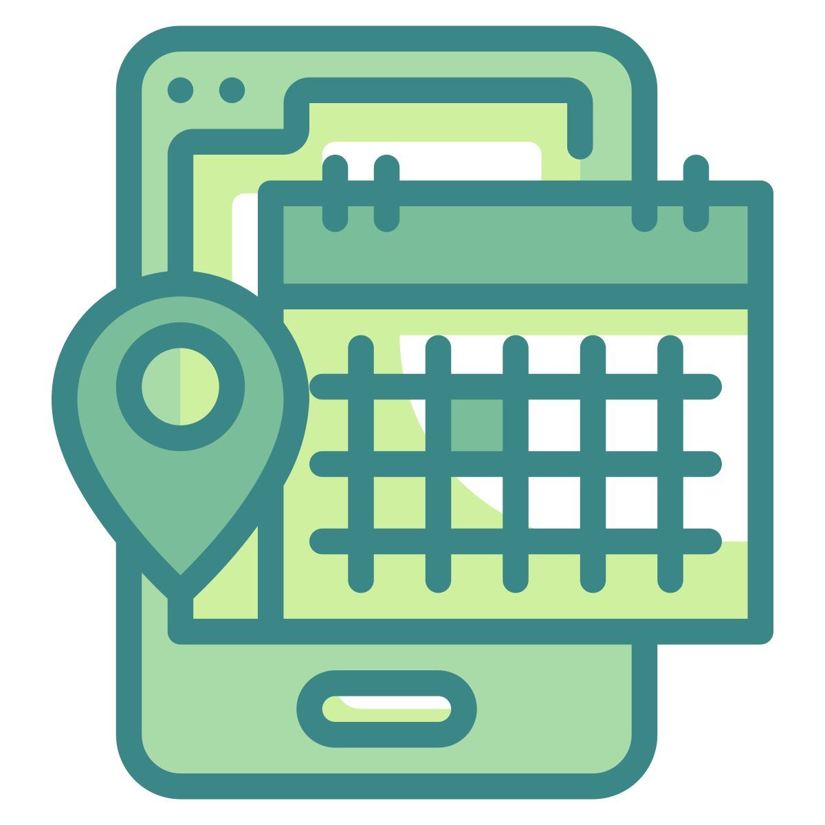 gps phone icon