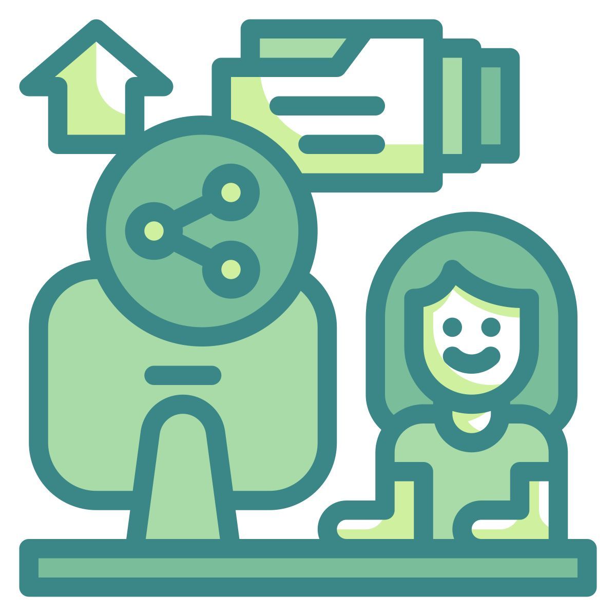 condivisione file icon