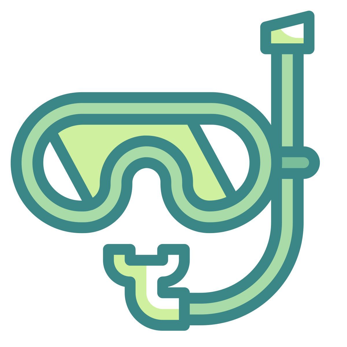 snorkeling icon