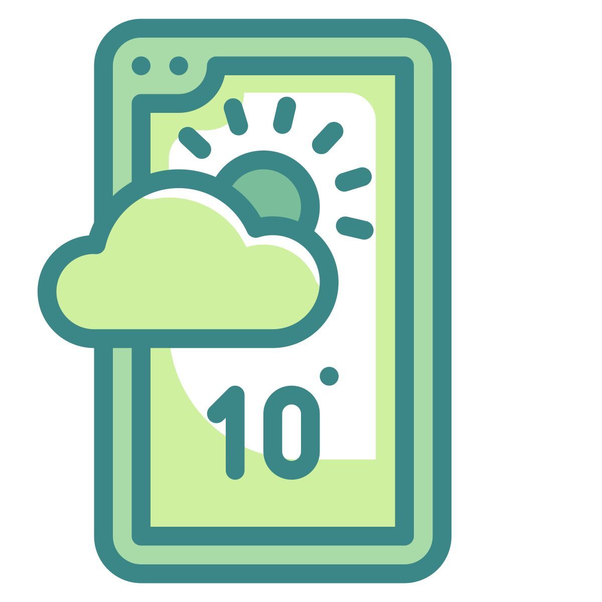 weather forecast icon