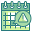 external alert-calendar-and-dates-wanicon-two-tone-wanicon icon