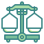 external balance-scale-laboratory-wanicon-two-tone-wanicon icon