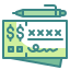 external bank-check-currency-wanicon-two-tone-wanicon icon