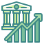 external bank-stock-market-wanicon-two-tone-wanicon icon