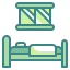 external bed-kindergarten-wanicon-two-tone-wanicon icon