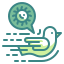 external bird-virus-transmission-wanicon-two-tone-wanicon icon