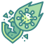 external broken-shield-virus-mutation-wanicon-two-tone-wanicon icon