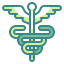 external caduceus-medical-wanicon-two-tone-wanicon icon