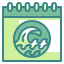 external calendar-world-oceans-day-wanicon-two-tone-wanicon icon