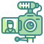external camera-influencer-marketing-wanicon-two-tone-wanicon icon