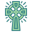 external celtic-cross-st-patrick-day-wanicon-two-tone-wanicon icon