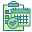 external checklist-calendar-and-dates-wanicon-two-tone-wanicon icon