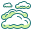 external cloud-nature-wanicon-two-tone-wanicon icon