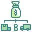 external cost-business-model-canvas-wanicon-two-tone-wanicon icon