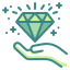 external diamond-award-and-success-wanicon-two-tone-wanicon icon
