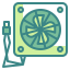 external fan-computer-hardware-wanicon-two-tone-wanicon icon
