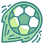 external football-ball-football-and-soccer-wanicon-two-tone-wanicon icon