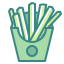 external french-fries-birthday-and-party-wanicon-two-tone-wanicon icon