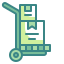 external hand-truck-logistics-wanicon-two-tone-wanicon icon