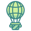 external hot-air-balloon-transportation-wanicon-two-tone-wanicon icon