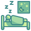 external sleep-lifestyle-wanicon-two-tone-wanicon icon