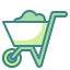 external wheelbarrow-labor-wanicon-two-tone-wanicon icon