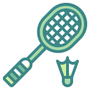 external badminton-sport-wanicon-two-tone-wanicon icon