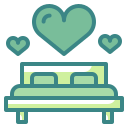 external bed-love-wanicon-two-tone-wanicon icon