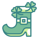 external boot-st-patrick-day-wanicon-two-tone-wanicon icon