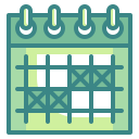 external calendar-calendar-and-dates-wanicon-two-tone-wanicon icon