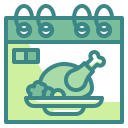 external calendar-thanksgiving-wanicon-two-tone-wanicon icon