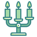external candelabra-halloween-wanicon-two-tone-wanicon icon