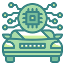 external car-artificial-intelligence-wanicon-two-tone-wanicon icon