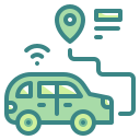 external car-internet-of-things-wanicon-two-tone-wanicon icon