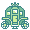 external carriage-fairytale-wanicon-two-tone-wanicon icon
