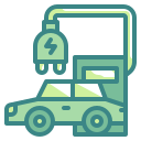 external charging-car-service-wanicon-two-tone-wanicon icon
