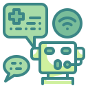 external chatbot-online-medicine-wanicon-two-tone-wanicon icon
